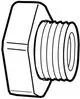Technisches Produkt mit Außengewinde und hexagonalem Kopf, möglicherweise für die Verbindung von Ventilen, von der Marke IMI Hydronic Engineering.